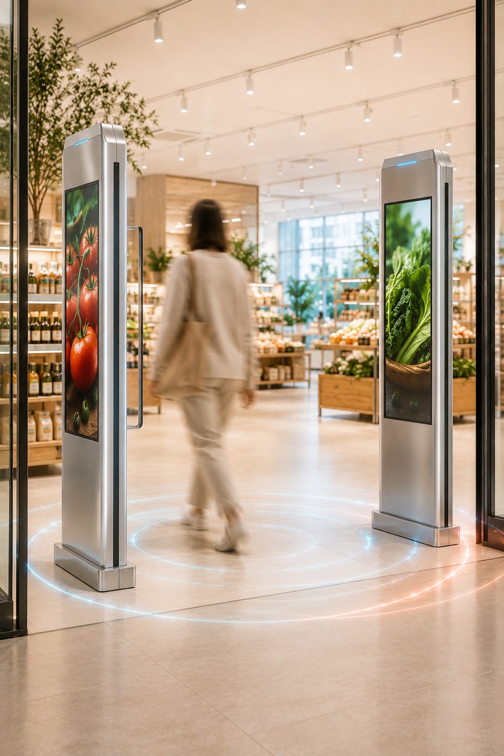 Protect your store — Bon Prevention intelligent entrance gateway